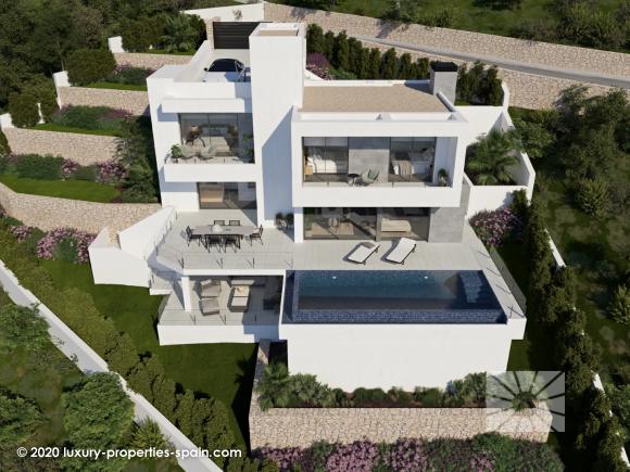 A vendre Villa contemporaine de 3 chambres avec vue mer